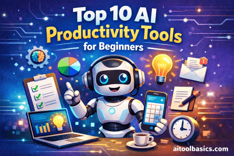 Top 10 AI Productivity Tools for Beginners