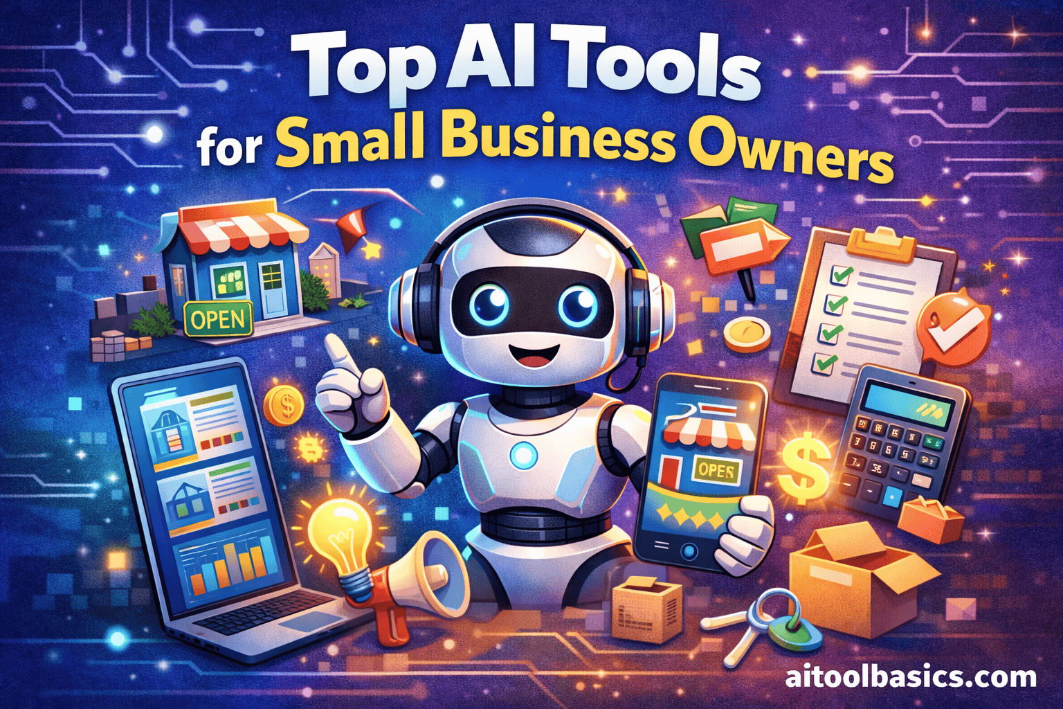 Top AI Tools for Small Business Owners